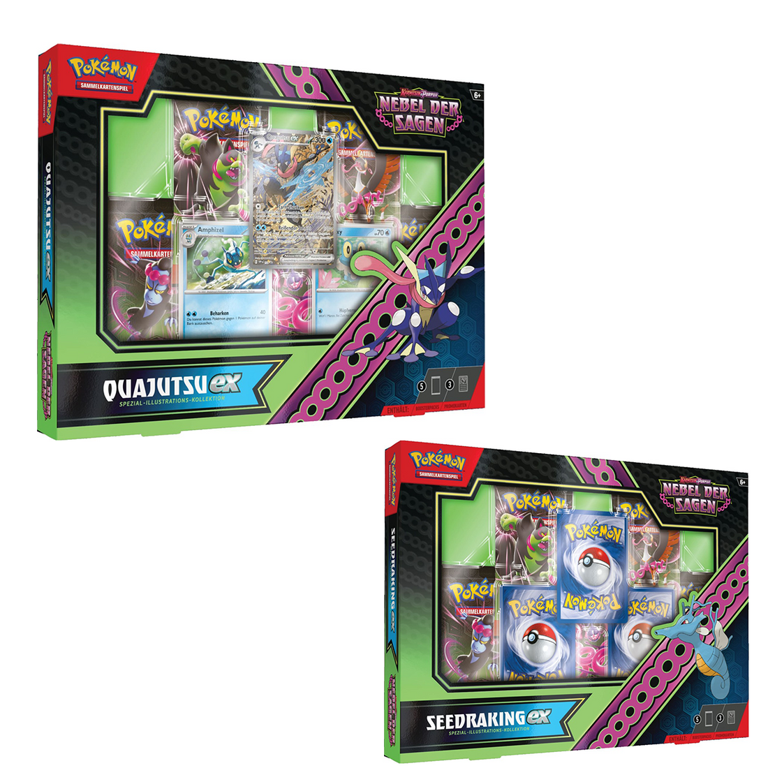 Pokémon Karmesin & Purpur KP06.5 Nebel der Sagen EX-Spezial Kollektion (DE)