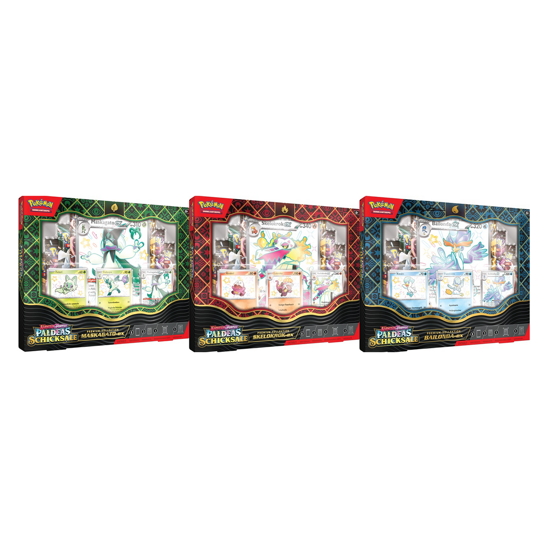 Pokémon Karmesin & Purpur KP4.5 Paldeas Schicksale Premium Collection (DE)
