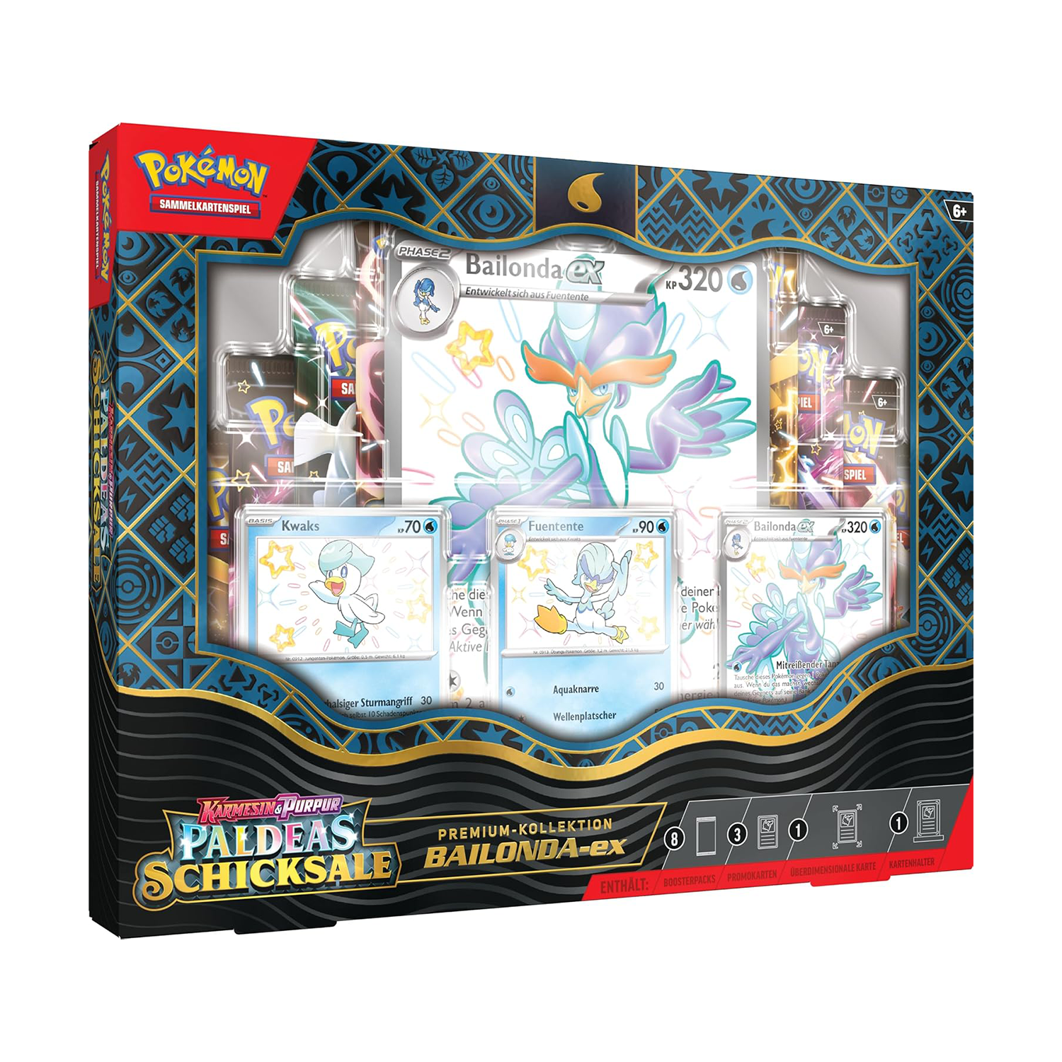 Pokémon Karmesin &amp; Purpur KP4.5 Paldeas Schicksale Premium Collection (DE)