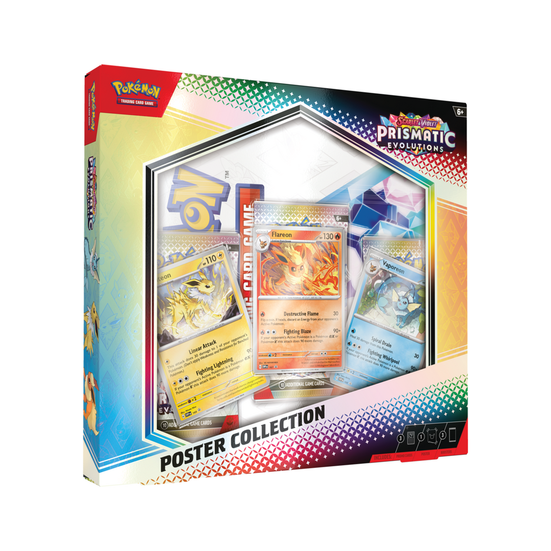 Pokémon Scarlet & Violet 08.5 Prismatic Evolutions Poster Collection EN
