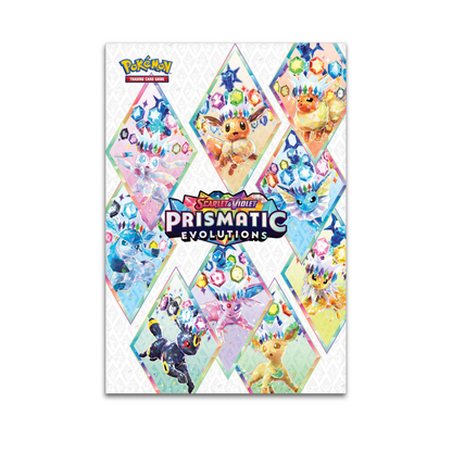 Pokémon Scarlet &amp; Violet 08.5 Prismatic Evolutions Poster Collection EN