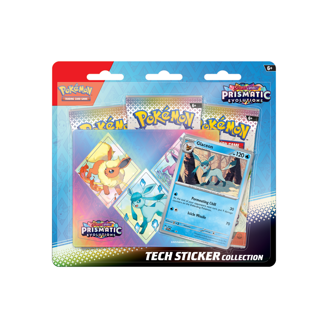 Pokémon Scarlet &amp; Violet 08.5 Prismatic Evolutions Tech-Sticker-Collection (EN)