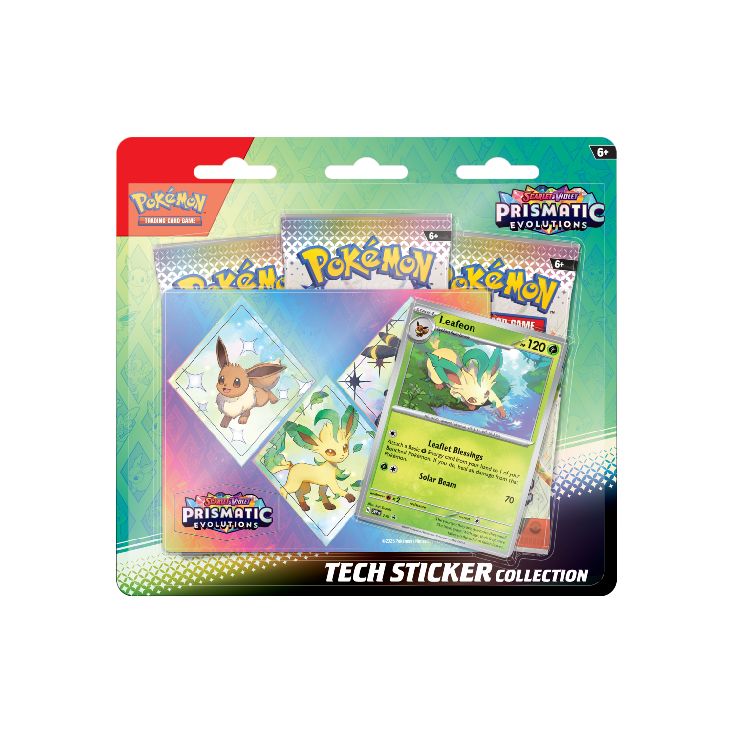 Pokémon Scarlet &amp; Violet 08.5 Prismatic Evolutions Tech-Sticker-Collection (EN)