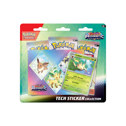 Pokémon Scarlet &amp; Violet 08.5 Prismatic Evolutions Tech-Sticker-Collection (EN)