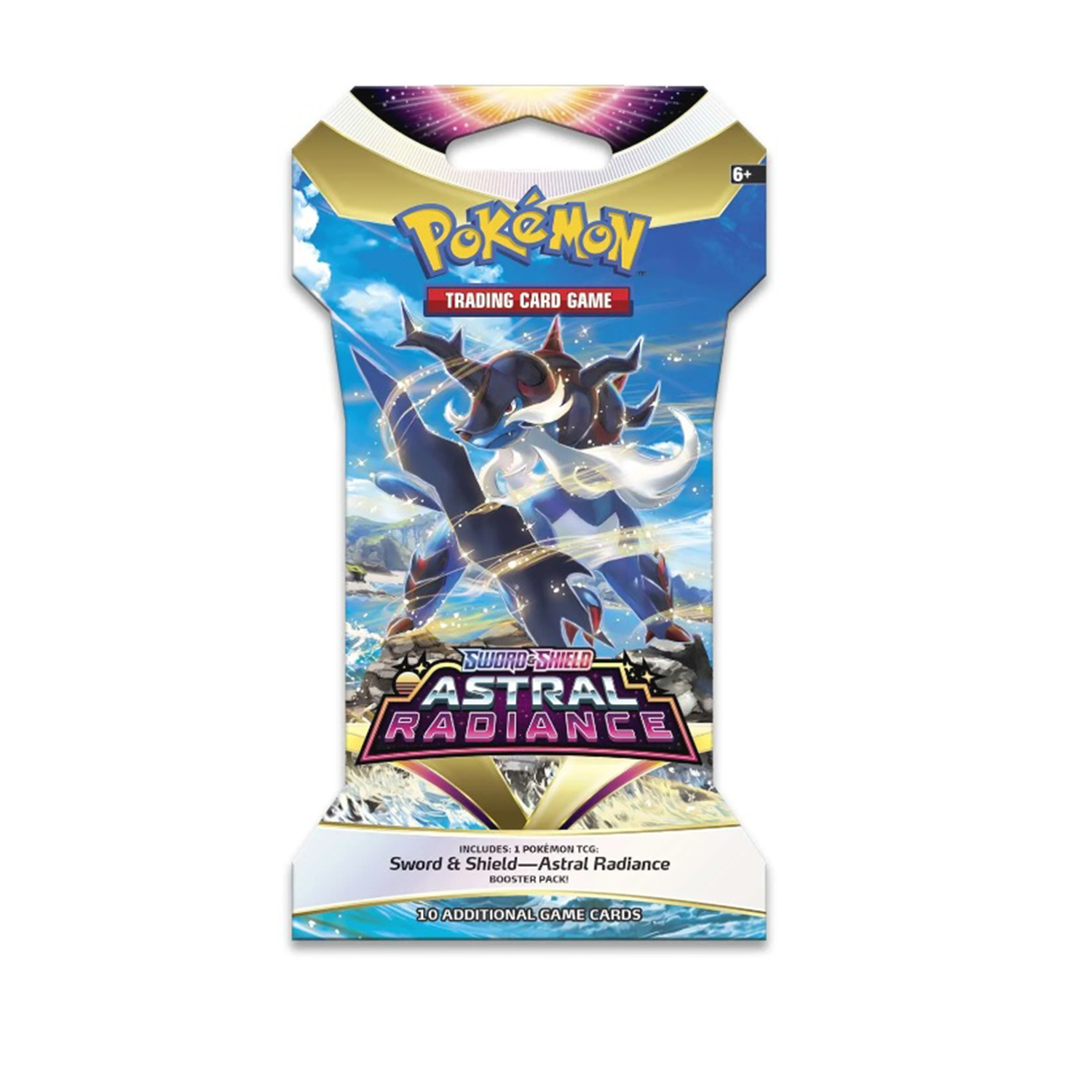 Pokemon Sword &amp; Shield SWSH10 Astral Radiance Sleeved Booster Pack (EN)