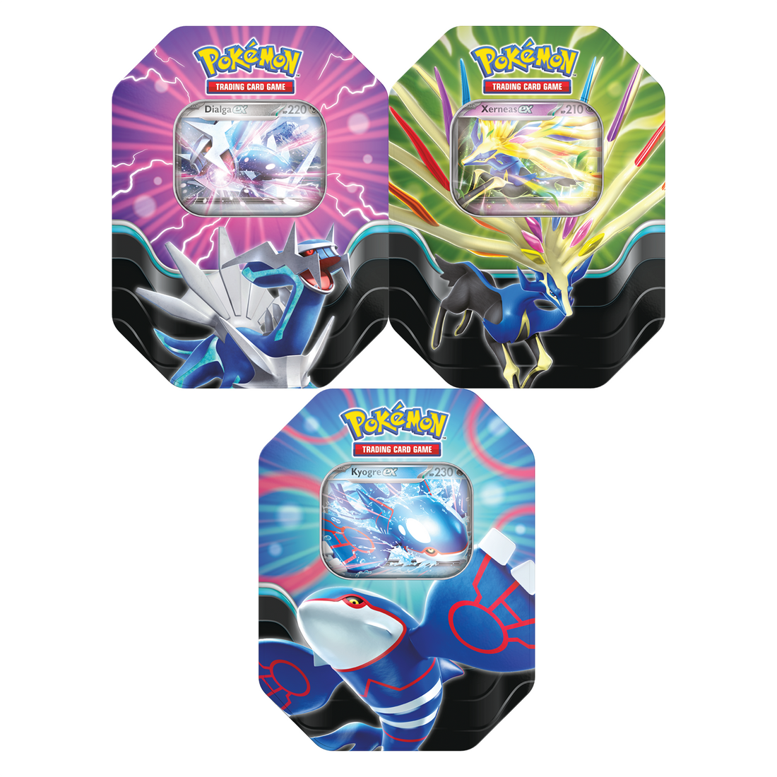 Pokémon Tins 118, 119, 120 Spring 2025 (EN)