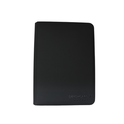 Deichcards Protect Zip Binder 9 Pocket (Black)