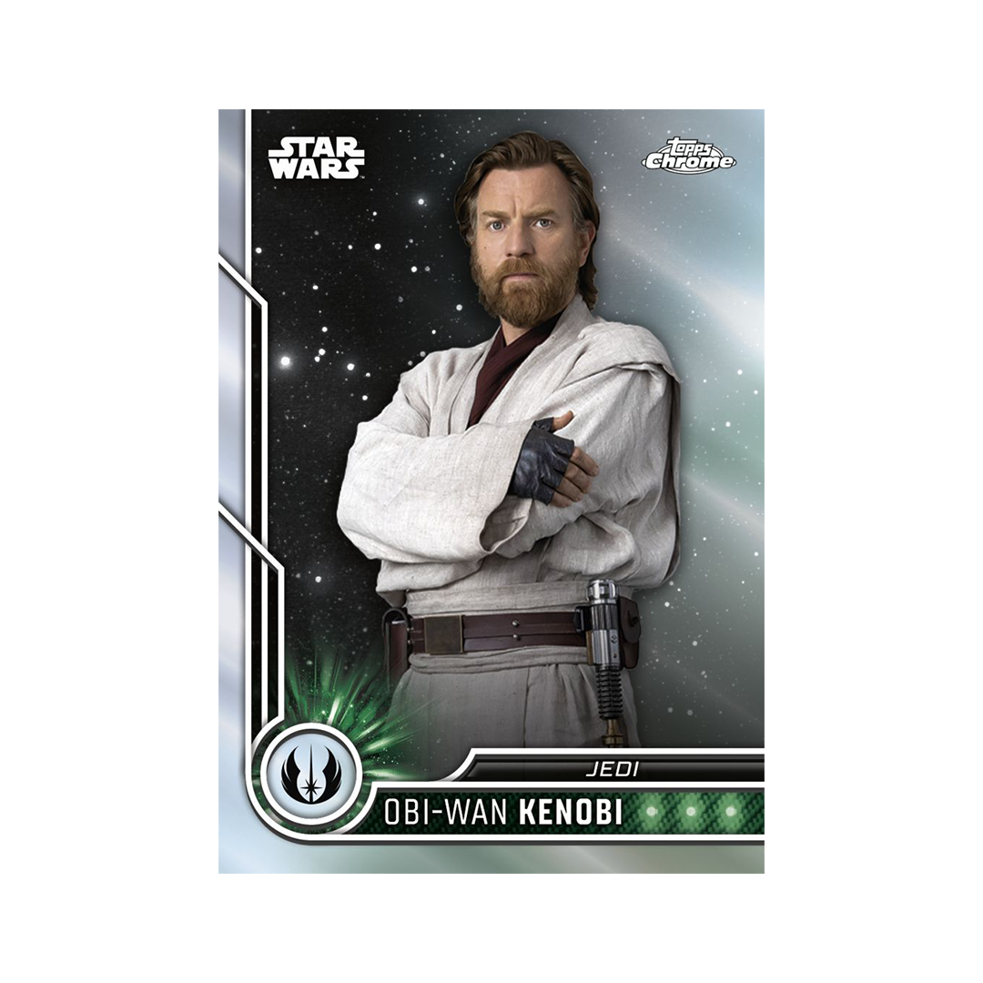 Topps Star Wars Chrome Hobby Booster Pack 2023 base Card