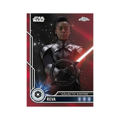 Topps Star Wars Chrome Hobby Booster Pack 2023 Base Card Reva