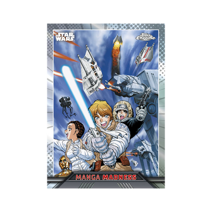 Topps Star Wars Chrome Hobby Booster Pack 2023 Manga Madness