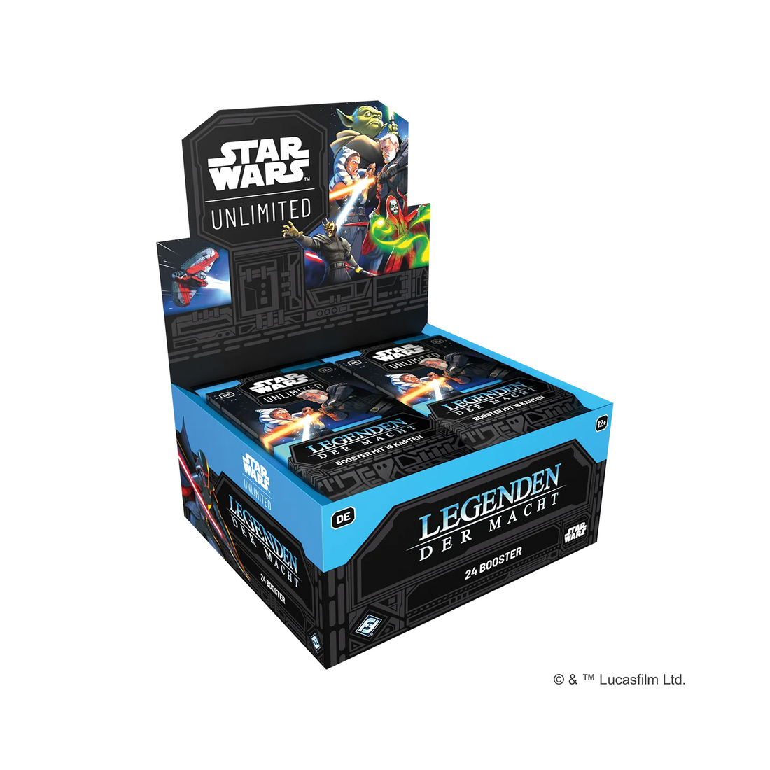 Star Wars: Unlimited - Legenden der Macht Display Box (DE)