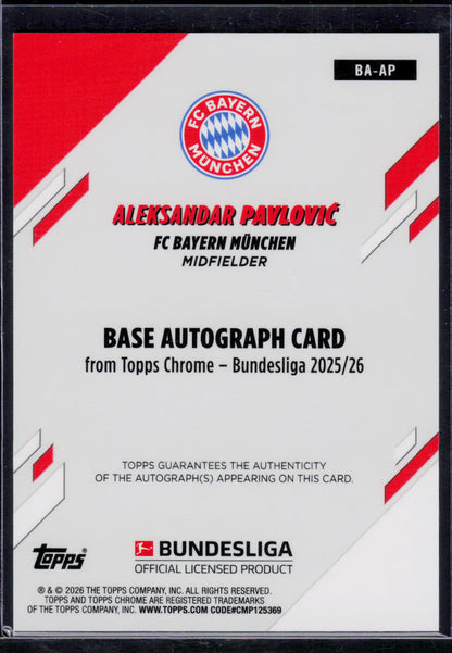 Aleksander Pavlovic [Auto] 5/5 (EN)