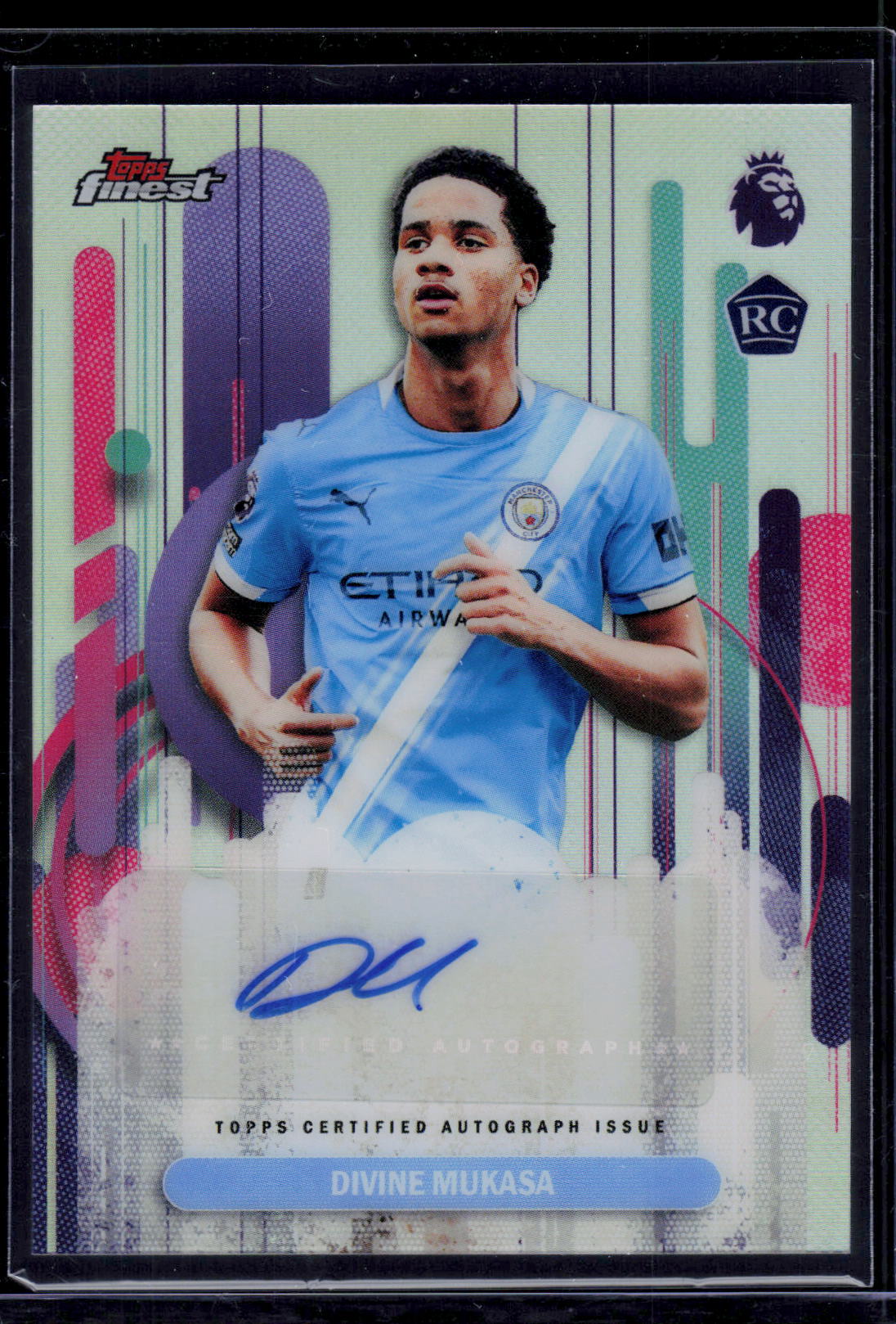 Divine Mukasa Topps EPL Finest 2025-26 [RC/Auto] (EN) (nach §25 UStG differenzbesteuert)