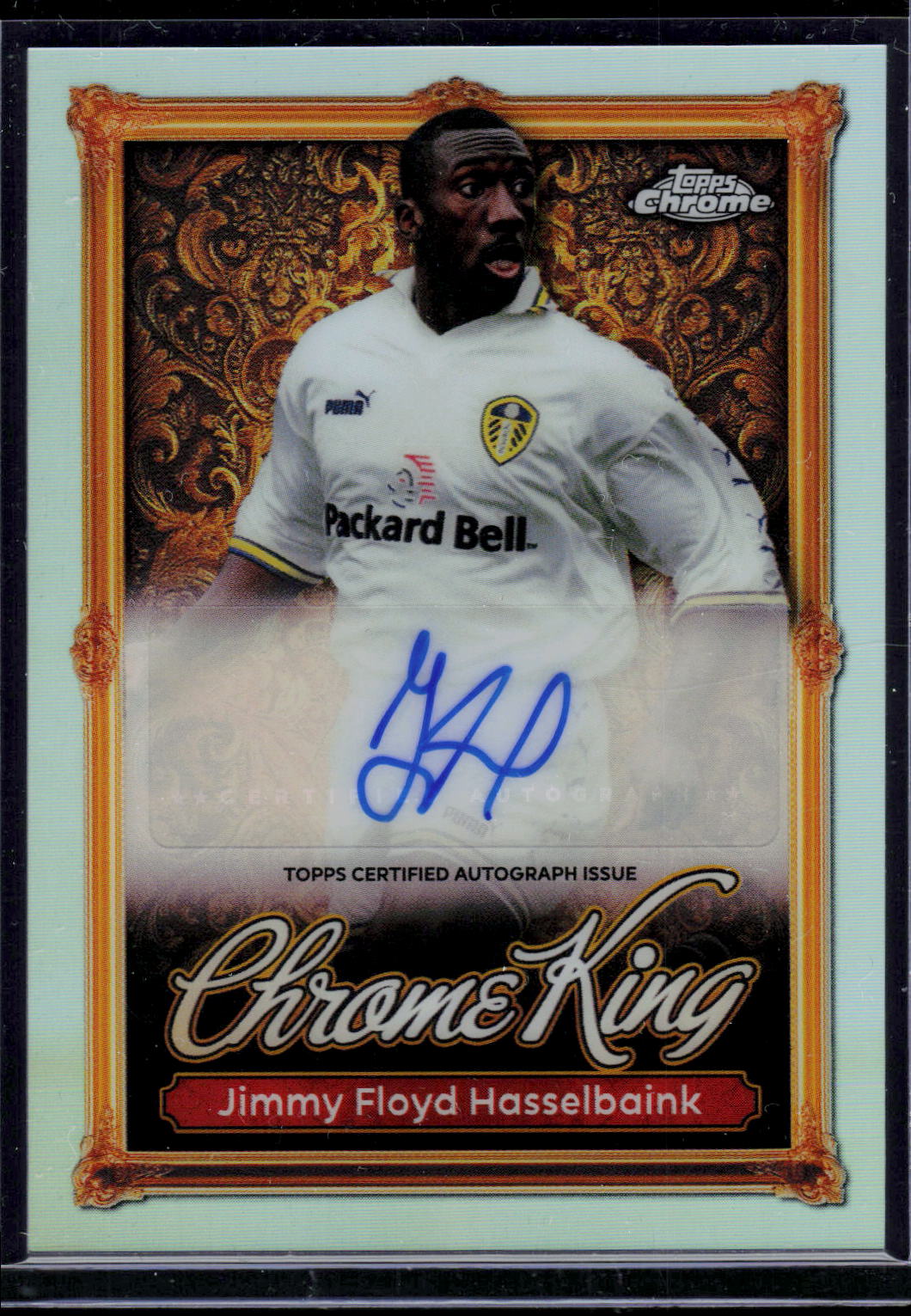 Jimmy Floyd Hasselbank Topps Premier League Flagship 2025-26 Chrome King [Auto] (EN) (nach §25 UStG differenzbesteuert)