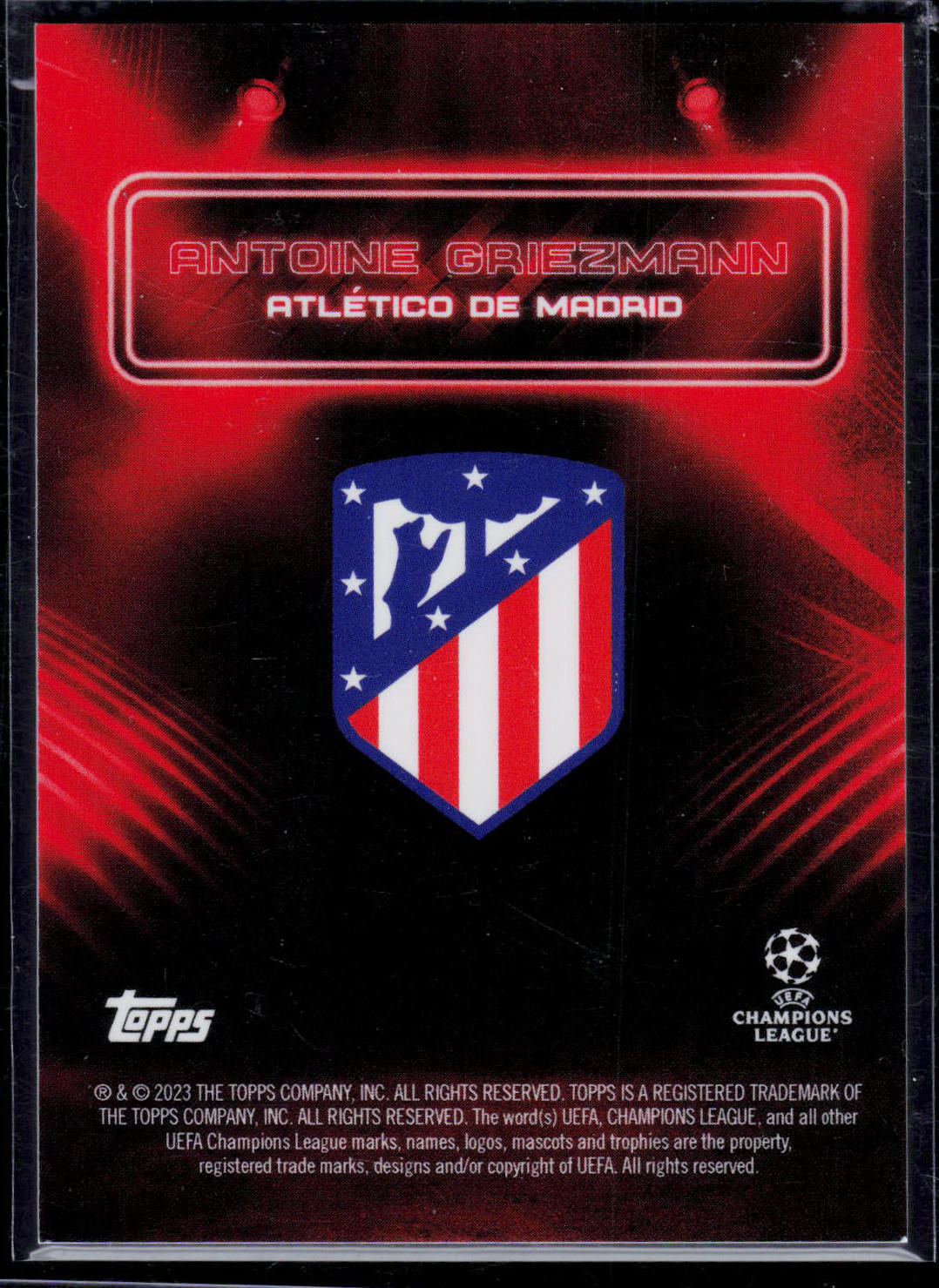 Antoine Griezmann Topps Showtime 2023 08/10 (EN) (nach §25 UStG differenzbesteuert)