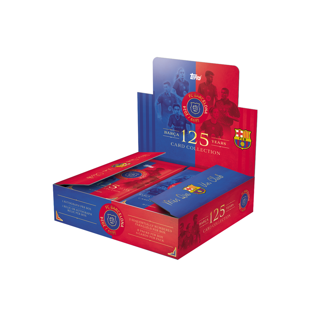 Topps FC Barcelona 125th Anniversary Hobby Box