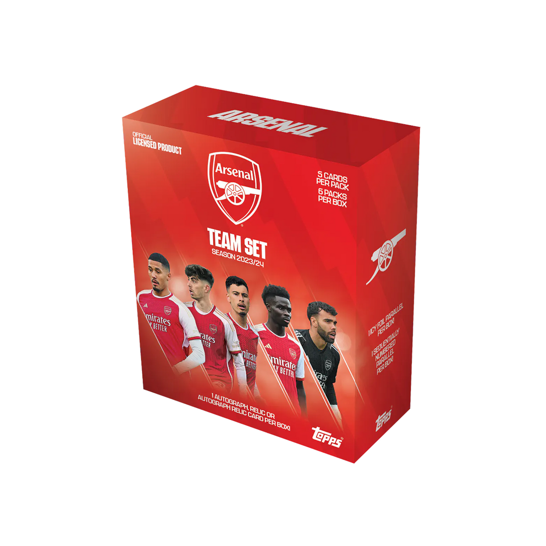 Topps Arsenal London Team Set 2023/24