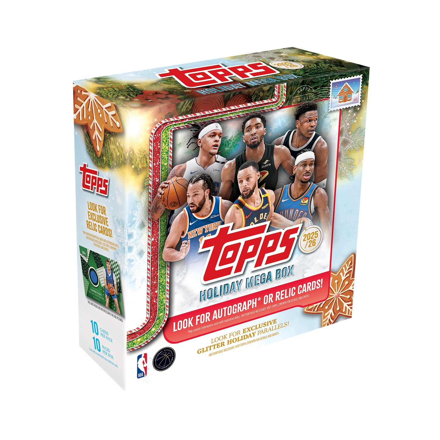 Topps Basketball Holiday Mega Box 2025/2026