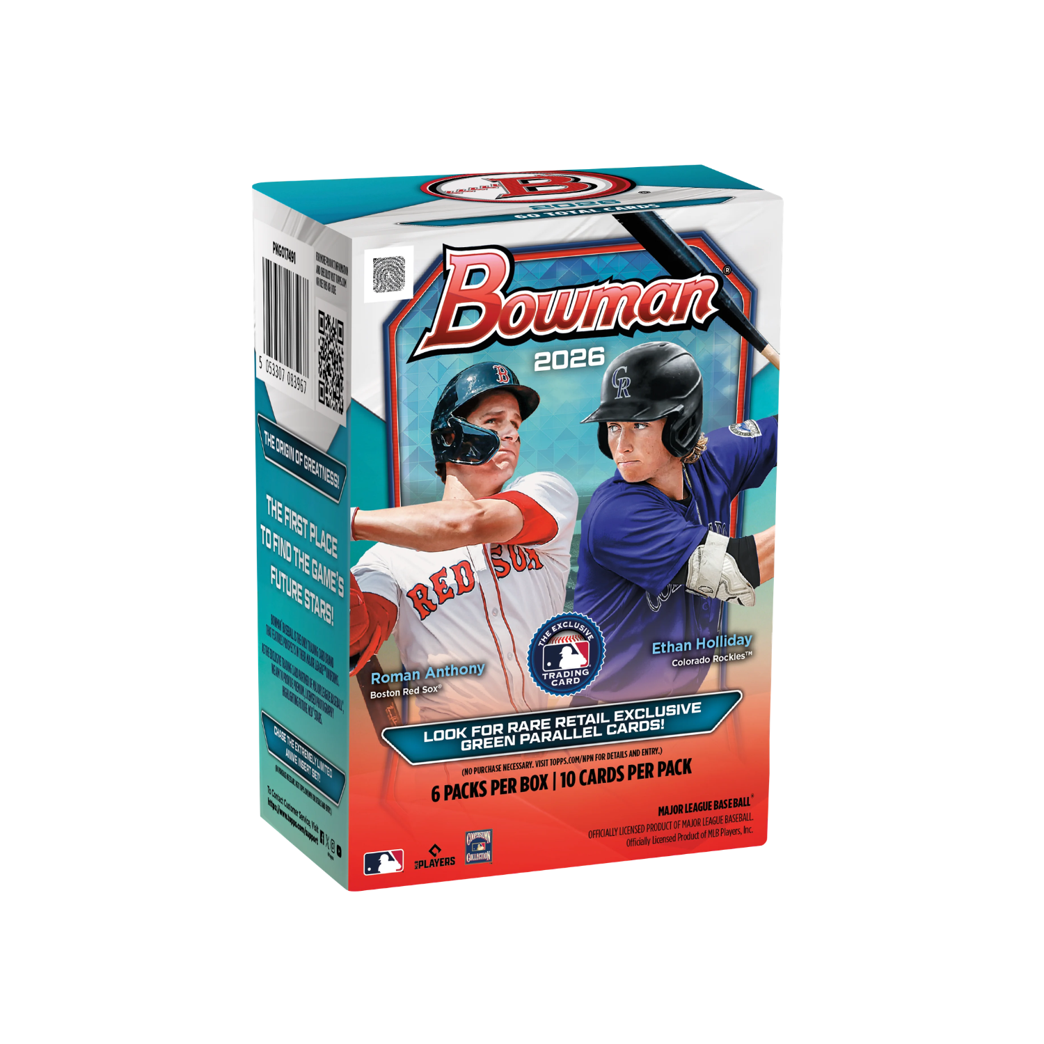 Topps Bowman Baseball Value Box 2026