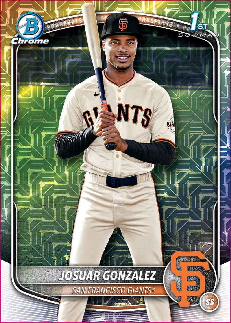 Topps Bowman Chrome Baseball MLB Mega Box 2025