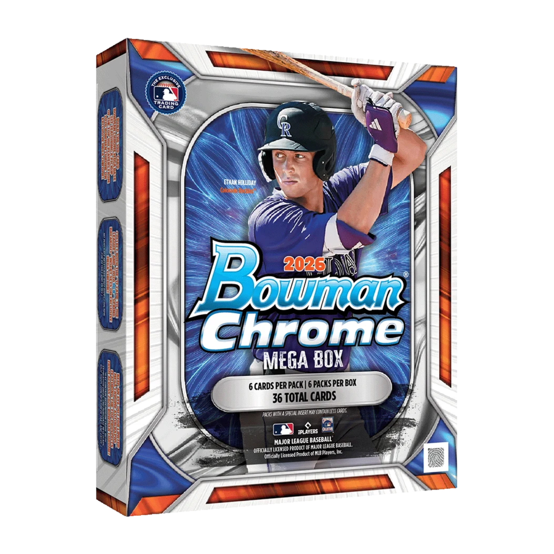 Topps Bowman Chrome Baseball MLB Mega Box 2026