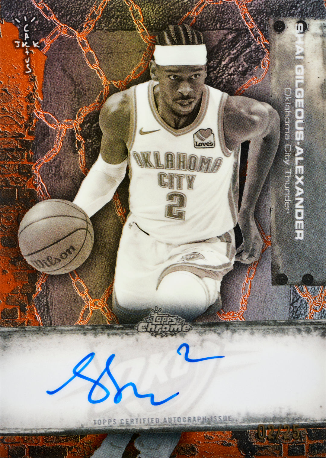 Topps Cactus Jack Chrome NBA Hobby Box 2025/2026