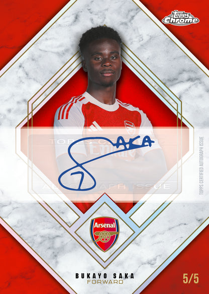 Topps Chrome Arsenal London Hobby Box 2025/2026