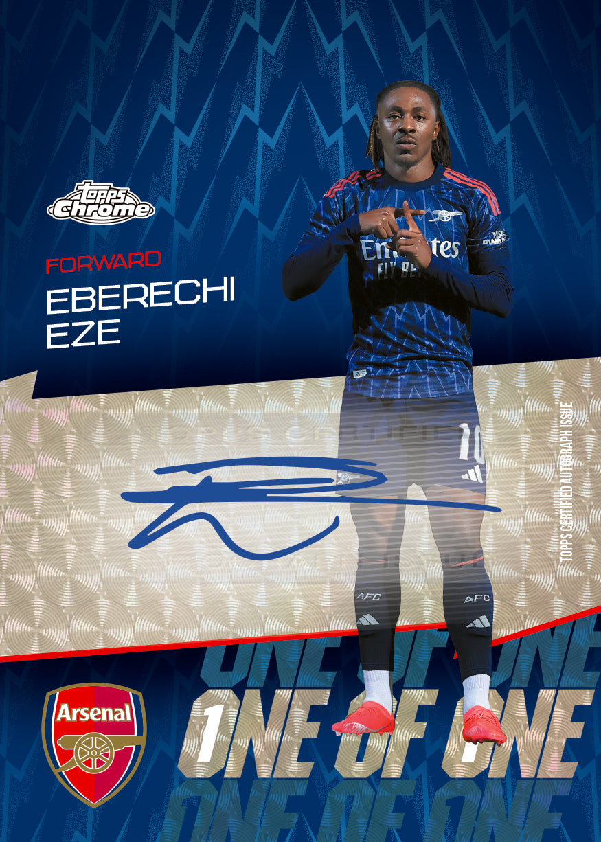 Topps Chrome Arsenal London Hobby Box 2025/2026