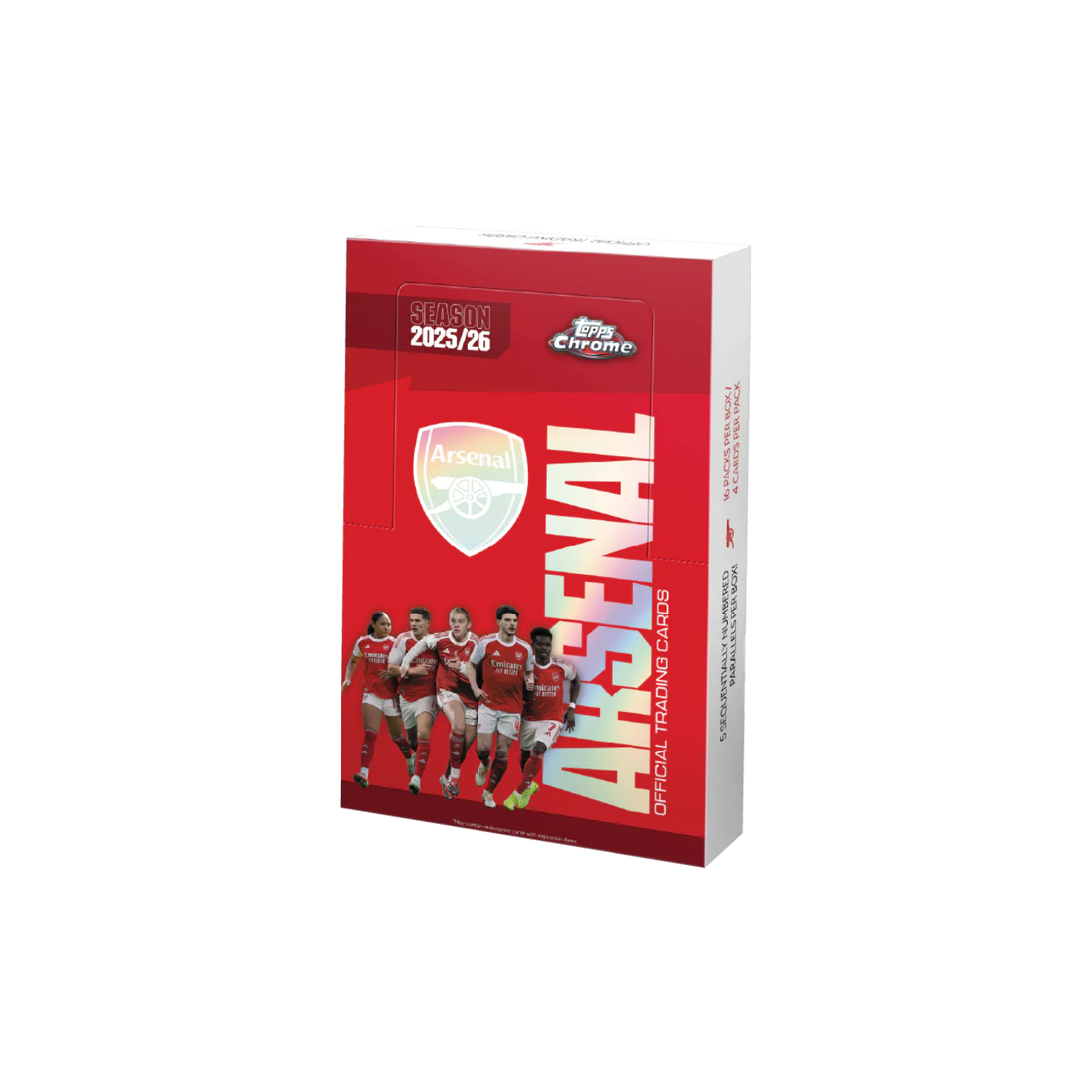 Topps Chrome Arsenal London Hobby Box 2025/2026