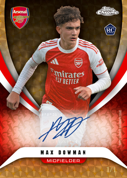 Topps Chrome Arsenal London Hobby Box 2025/2026