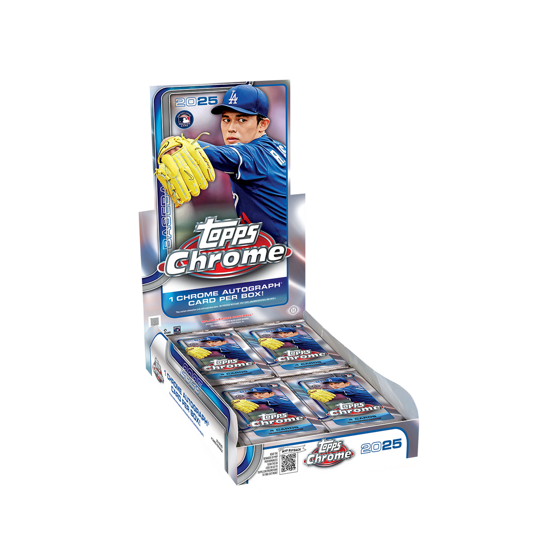 Topps Chrome Baseball MLB Hobby Box 2025