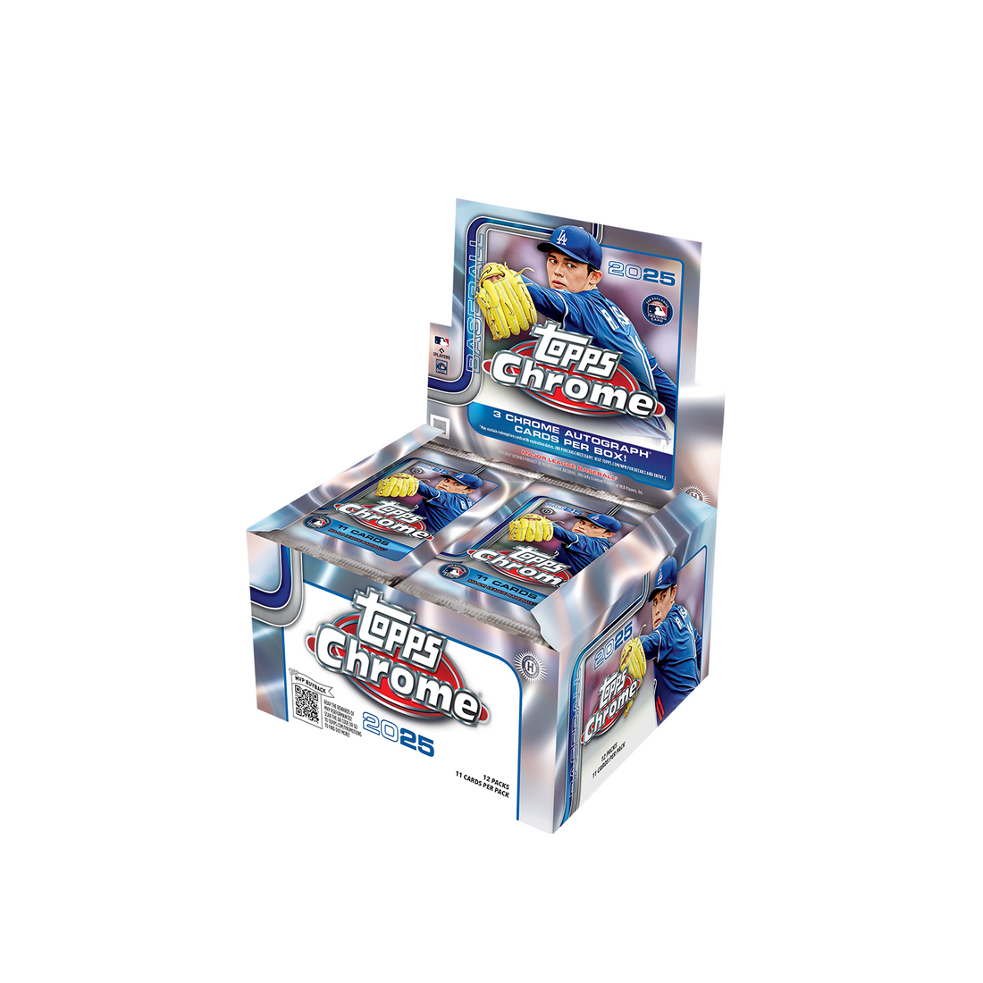 Topps Chrome Baseball MLB Hobby Jumbo Box 2025