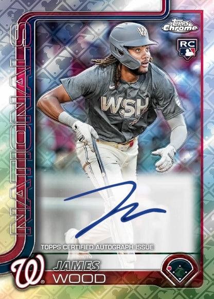 Topps Chrome Baseball MLB Logofractor Box 2025