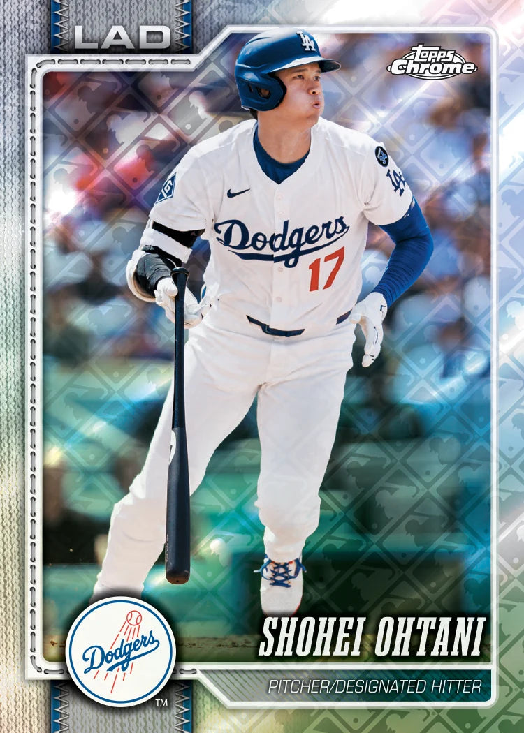 Topps Chrome Baseball MLB Logofractor Box 2026