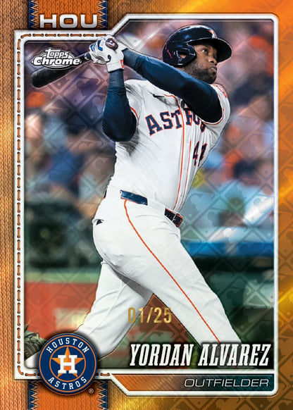 Topps Chrome Baseball MLB Logofractor Box 2026