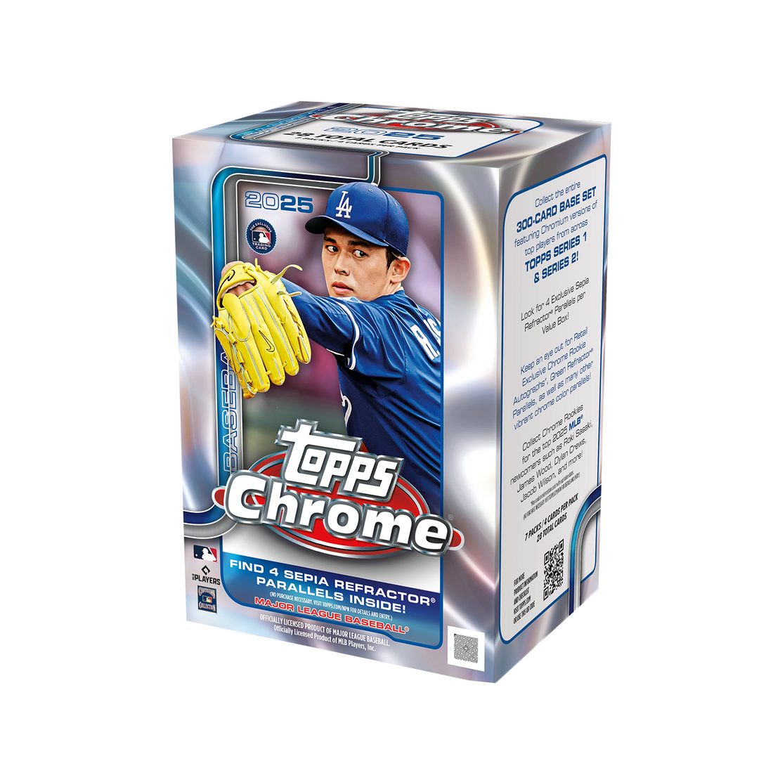 Topps Chrome Baseball MLB Value Box 2025