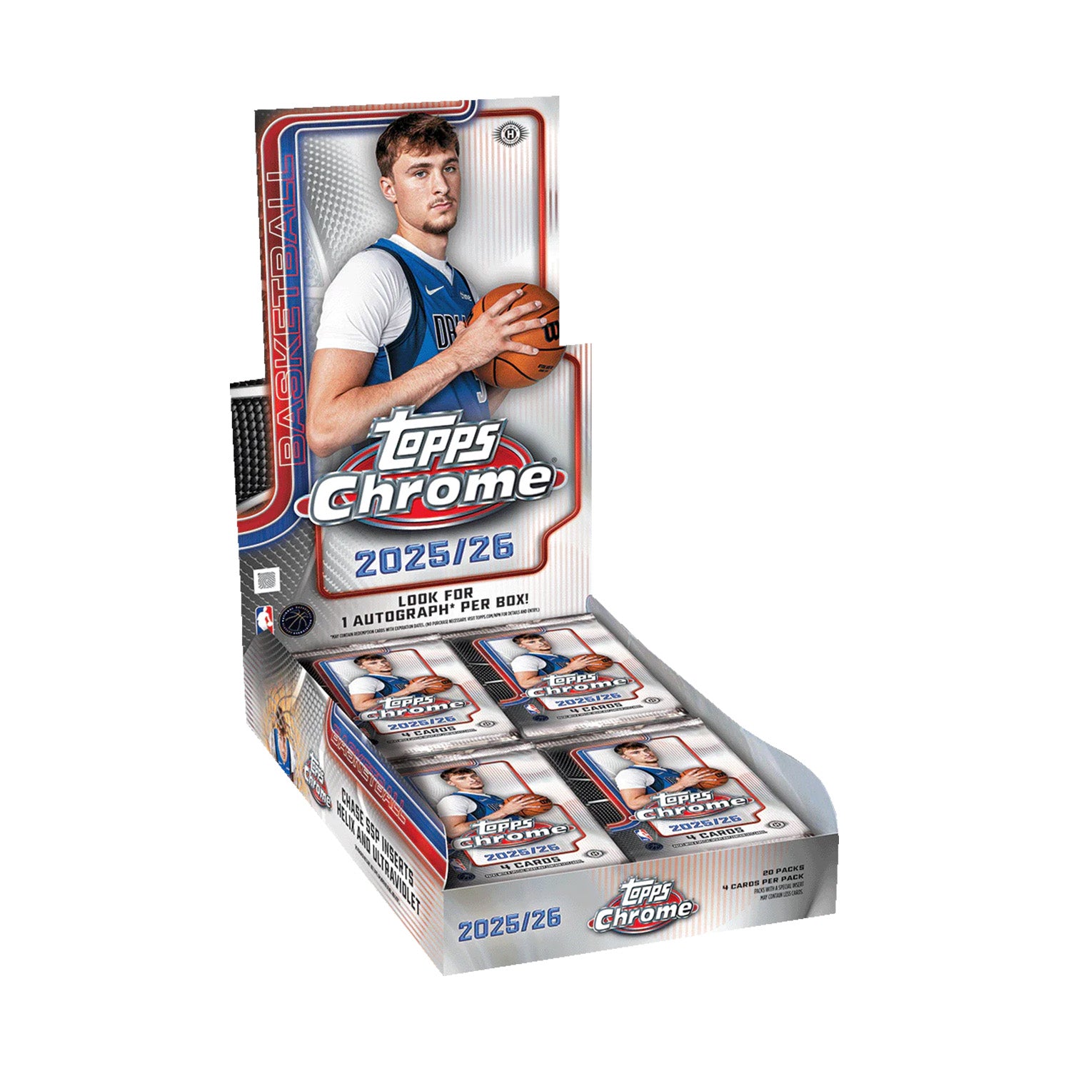 Topps Basketball Chrome Hobby Box 2025/2026