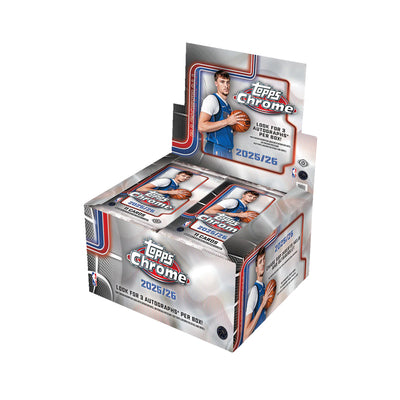 Topps Chrome Basketball Jumbo Hobby Box 2025/2026