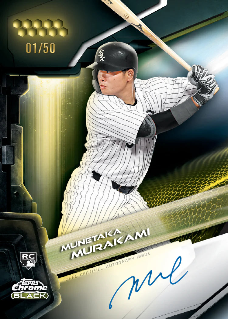 Topps Chrome Black Baseball Hobby Box 2026