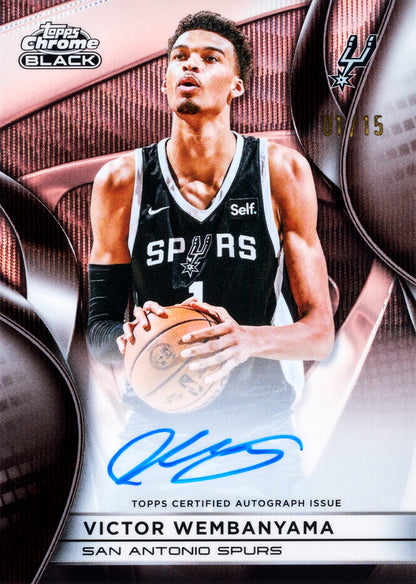 Topps Chrome Black NBA Hobby Box 2025/2026