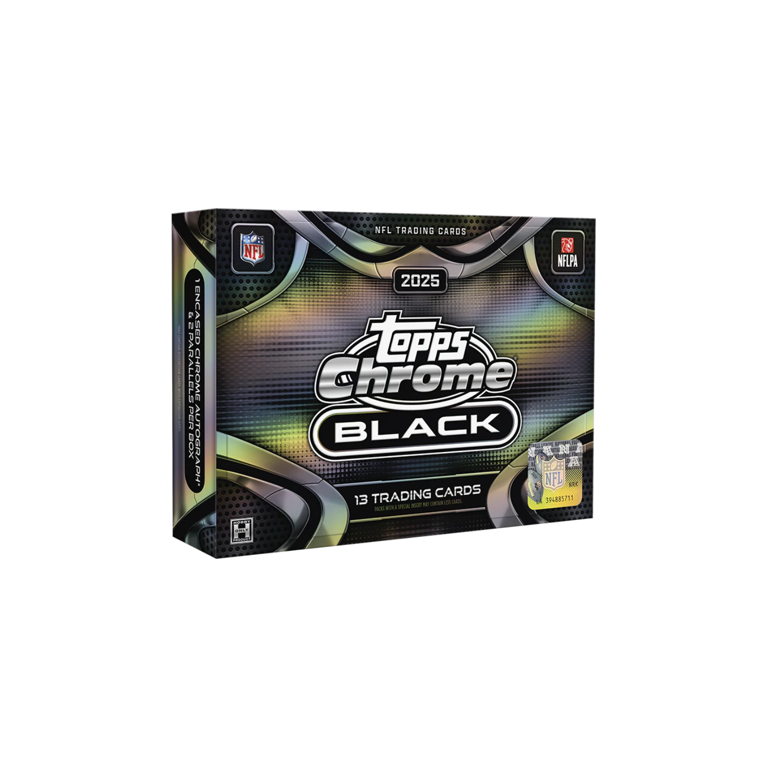 Topps Chrome Black NFL Hobby Box 2025