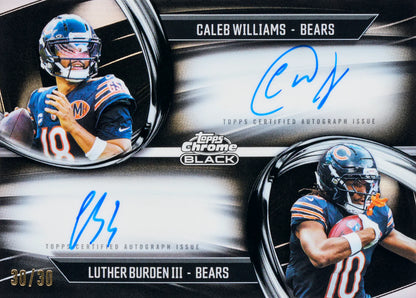 Topps Chrome Black NFL Hobby Box 2025