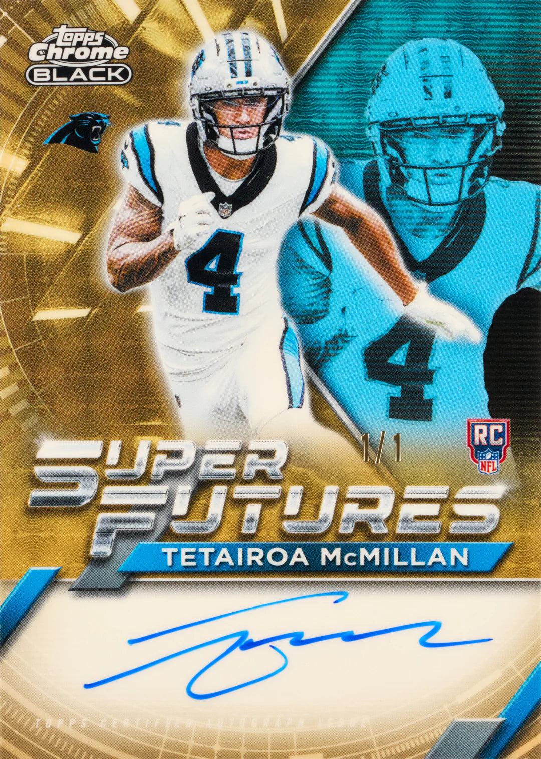 Topps Chrome Black NFL Hobby Box 2025