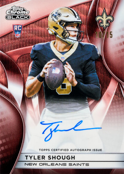 Topps Chrome Black NFL Hobby Box 2025