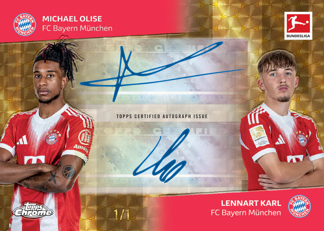 Topps Chrome Bundesliga Hobby Box 2025/2026