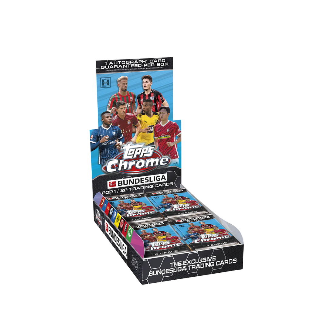 Topps Chrome Bundesliga Soccer Hobby Box 2021/2022