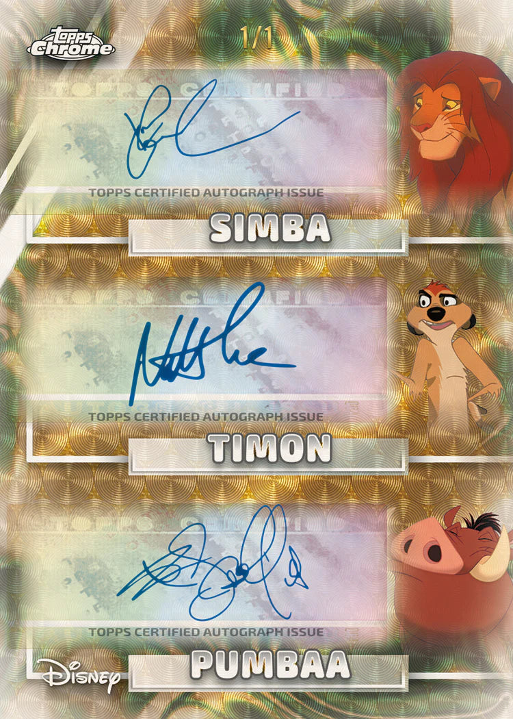 Topps Chrome Disney Hobby Box 2026