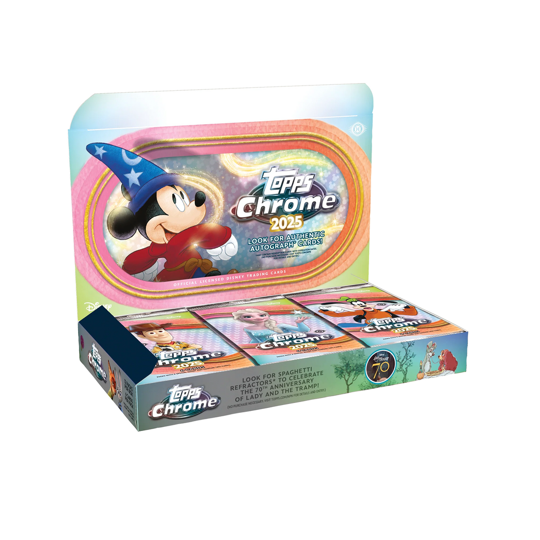 Topps Chrome Disney Hobby Box 2025