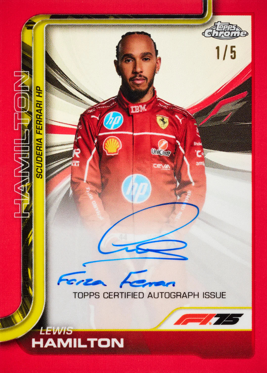 Topps Chrome Formula 1 Value Box 2025