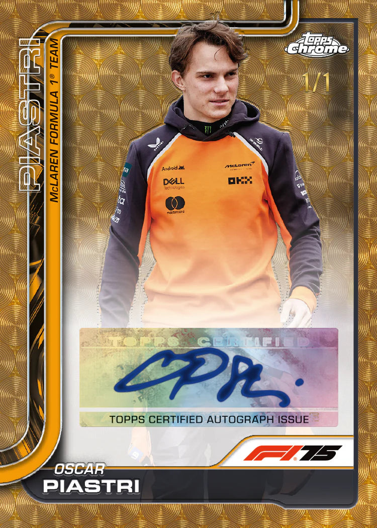 Topps Chrome Formula 1 Value Box 2025